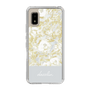 Slim Protection Case［ dazzlin - PaintFlower - Light Blue ］