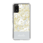 Slim Protection Case［ dazzlin - PaintFlower - Light Blue ］