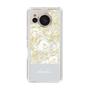 Slim Protection Case［ dazzlin - PaintFlower - Light Blue ］
