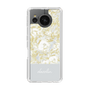 Slim Protection Case［ dazzlin - PaintFlower - Light Blue ］