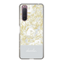 Slim Protection Case［ dazzlin - PaintFlower - Light Blue ］