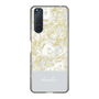 Slim Protection Case［ dazzlin - PaintFlower - Light Blue ］