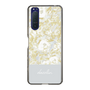 Slim Protection Case［ dazzlin - PaintFlower - Light Blue ］