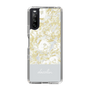 Slim Protection Case［ dazzlin - PaintFlower - Light Blue ］