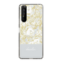 Slim Protection Case［ dazzlin - PaintFlower - Light Blue ］