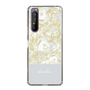 Slim Protection Case［ dazzlin - PaintFlower - Light Blue ］