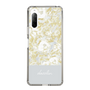 Slim Protection Case［ dazzlin - PaintFlower - Light Blue ］