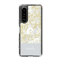 Slim Protection Case［ dazzlin - PaintFlower - Light Blue ］