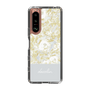 Slim Protection Case［ dazzlin - PaintFlower - Light Blue ］