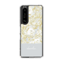 Slim Protection Case［ dazzlin - PaintFlower - Light Blue ］