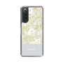 Slim Protection Case［ dazzlin - PaintFlower - Light Blue ］