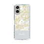 Slim Protection Case［ dazzlin - PaintFlower - Light Blue ］