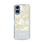 Slim Protection Case［ dazzlin - PaintFlower - Light Blue ］