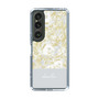 Slim Protection Case［ dazzlin - PaintFlower - Light Blue ］