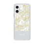 Slim Protection Case［ dazzlin - PaintFlower - Light Blue ］