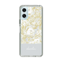 Slim Protection Case［ dazzlin - PaintFlower - Light Blue ］