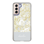 Slim Protection Case［ dazzlin - PaintFlower - Light Blue ］