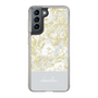 Slim Protection Case［ dazzlin - PaintFlower - Light Blue ］