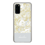 Slim Protection Case［ dazzlin - PaintFlower - Light Blue ］
