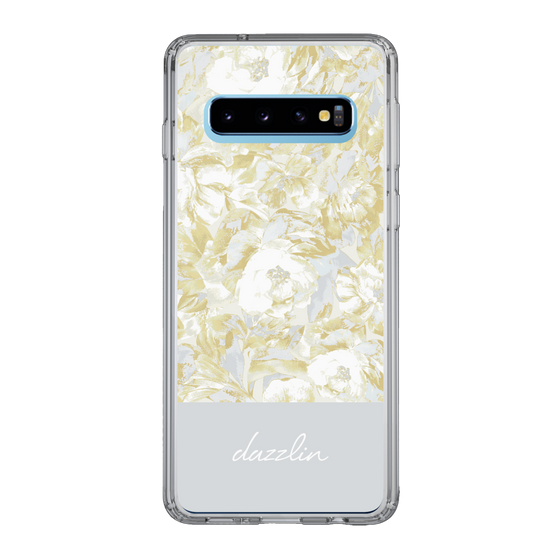 Slim Protection Case［ dazzlin - PaintFlower - Light Blue ］