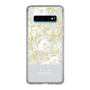 Slim Protection Case［ dazzlin - PaintFlower - Light Blue ］