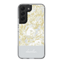 Slim Protection Case［ dazzlin - PaintFlower - Light Blue ］