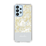 Slim Protection Case［ dazzlin - PaintFlower - Light Blue ］
