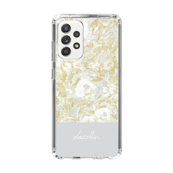 Slim Protection Case［ dazzlin - PaintFlower - Light Blue ］