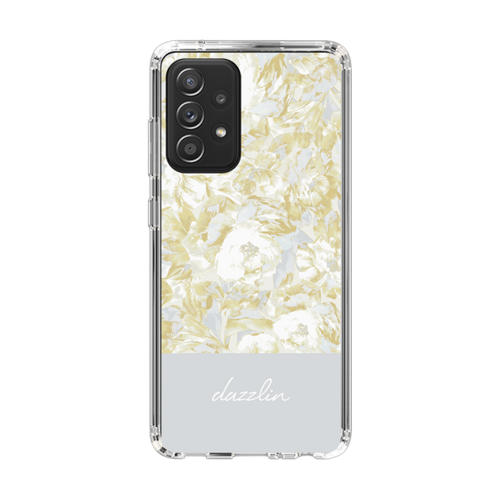 Slim Protection Case［ dazzlin - PaintFlower - Light Blue ］