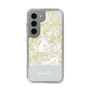 Slim Protection Case［ dazzlin - PaintFlower - Light Blue ］