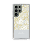Slim Protection Case［ dazzlin - PaintFlower - Light Blue ］