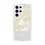 Slim Protection Case［ dazzlin - PaintFlower - Light Blue ］