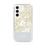 Slim Protection Case［ dazzlin - PaintFlower - Light Blue ］