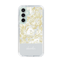 Slim Protection Case［ dazzlin - PaintFlower - Light Blue ］