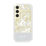 Slim Protection Case［ dazzlin - PaintFlower - Light Blue ］