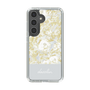 Slim Protection Case［ dazzlin - PaintFlower - Light Blue ］