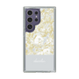 Slim Protection Case［ dazzlin - PaintFlower - Light Blue ］