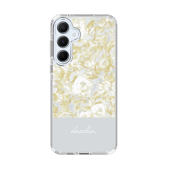 Slim Protection Case［ dazzlin - PaintFlower - Light Blue ］