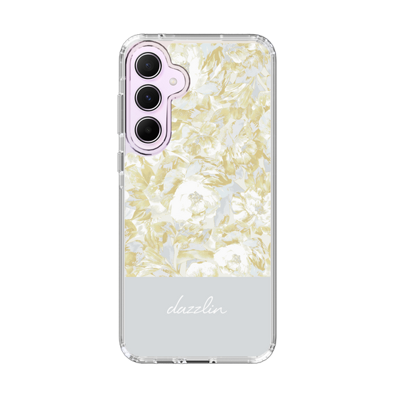 Slim Protection Case［ dazzlin - PaintFlower - Light Blue ］