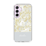 Slim Protection Case［ dazzlin - PaintFlower - Light Blue ］