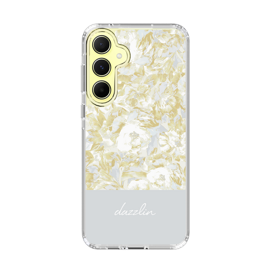 Slim Protection Case［ dazzlin - PaintFlower - Light Blue ］