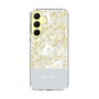Slim Protection Case［ dazzlin - PaintFlower - Light Blue ］