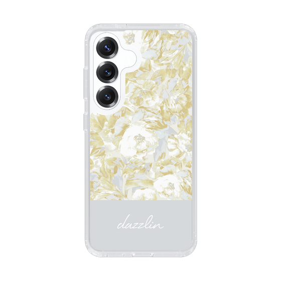 Slim Protection Case［ dazzlin - PaintFlower - Light Blue ］