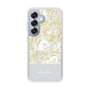 Slim Protection Case［ dazzlin - PaintFlower - Light Blue ］