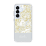 Slim Protection Case［ dazzlin - PaintFlower - Light Blue ］