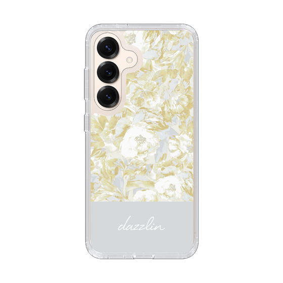 Slim Protection Case［ dazzlin - PaintFlower - Light Blue ］