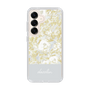 Slim Protection Case［ dazzlin - PaintFlower - Light Blue ］