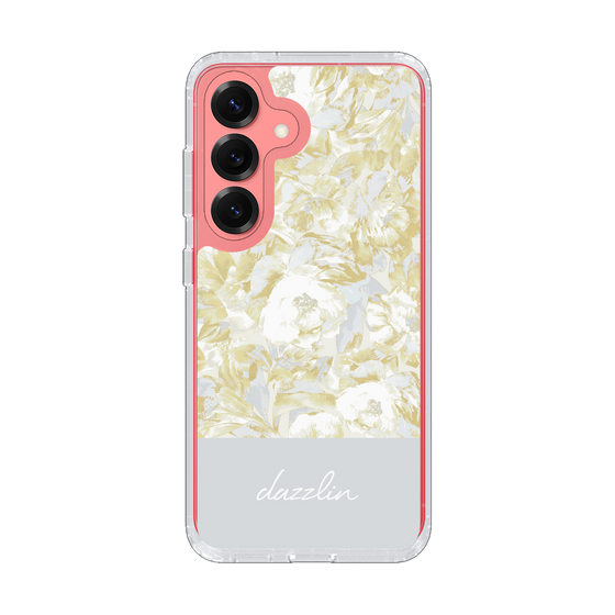 Slim Protection Case［ dazzlin - PaintFlower - Light Blue ］