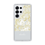 Slim Protection Case［ dazzlin - PaintFlower - Light Blue ］