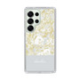 Slim Protection Case［ dazzlin - PaintFlower - Light Blue ］